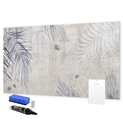 Dry erase board magnetic A stylish board for notes and photos