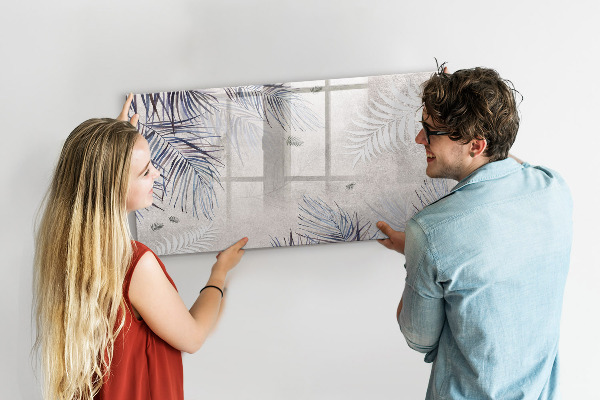 Dry erase board magnetic A stylish board for notes and photos