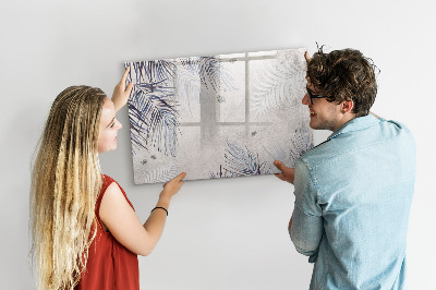 Dry erase board magnetic A stylish board for notes and photos