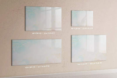 Dry erase board magnetic A colorful board for presenting photos