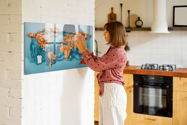 Magnetic dry erase board An interactive world with personal photos
