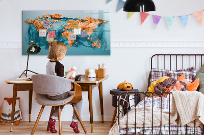 Magnetic dry erase board An interactive world with personal photos