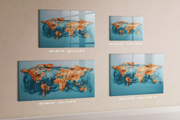 Magnetic dry erase board An interactive world with personal photos