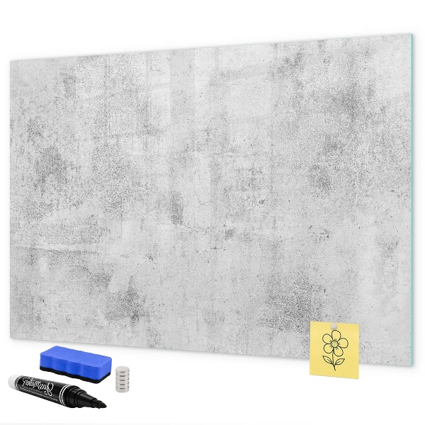 Dry erase board magnetic A cozy place for memories and notes