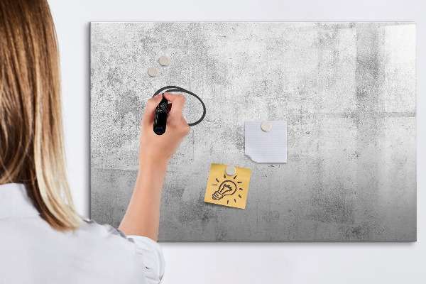 Dry erase board magnetic A cozy place for memories and notes