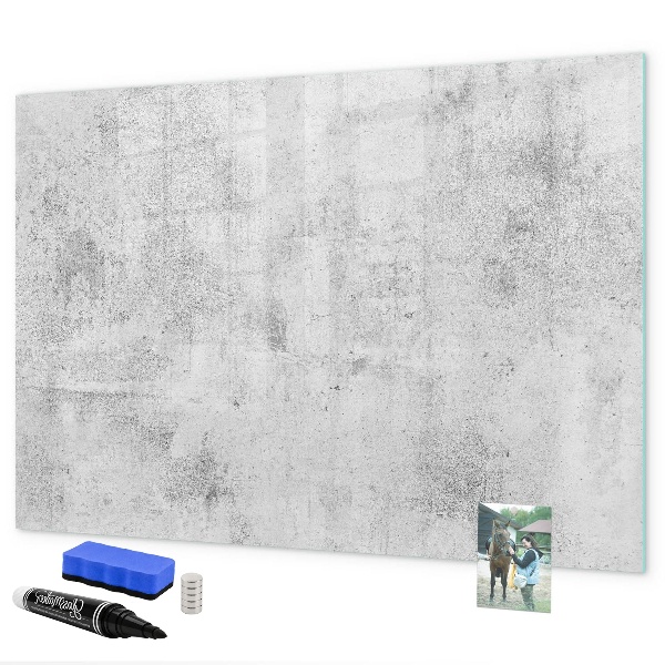 Dry erase board magnetic A cozy place for memories and notes