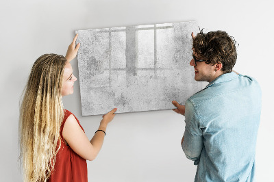 Dry erase board magnetic A cozy place for memories and notes