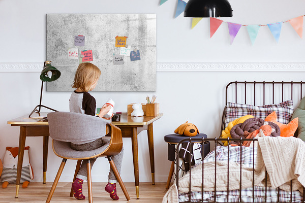 Dry erase board magnetic A cozy place for memories and notes