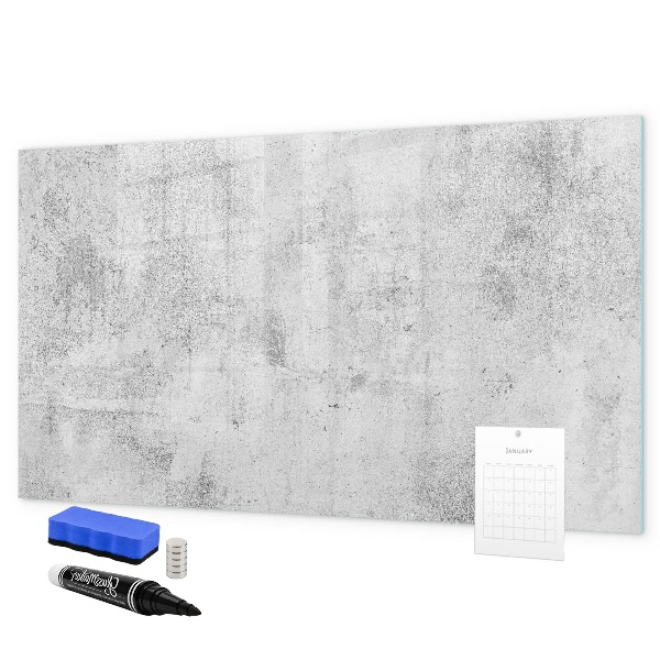 Dry erase board magnetic A cozy place for memories and notes