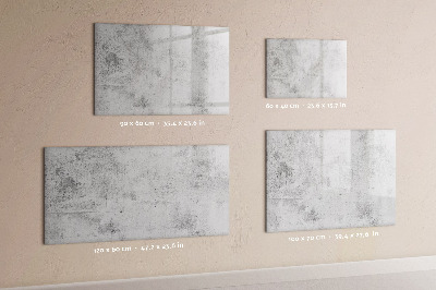 Dry erase board magnetic A cozy place for memories and notes