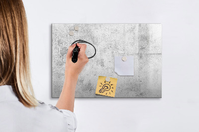 Dry erase board magnetic A cozy place for memories and notes