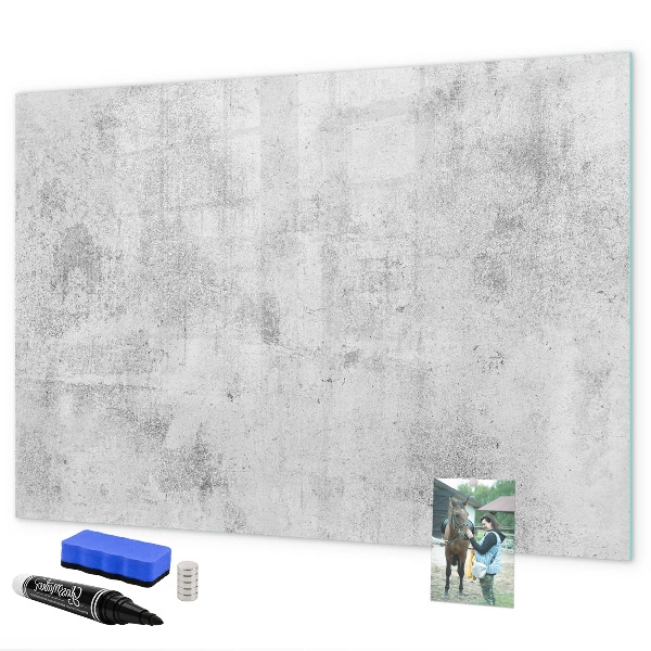 Dry erase board magnetic A cozy place for memories and notes
