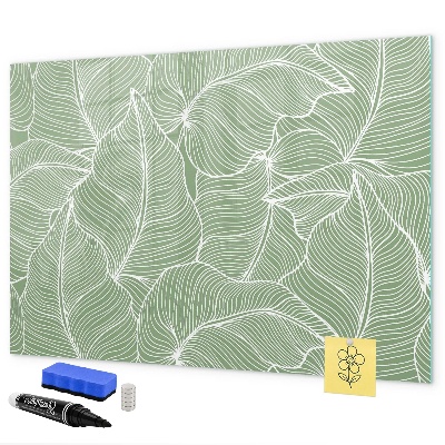 Dry erase board magnetic Stylish photo pin board
