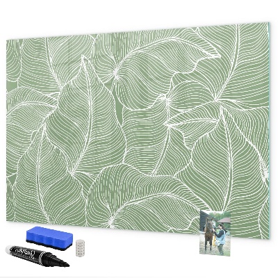 Dry erase board magnetic Stylish photo pin board
