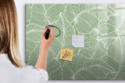 Dry erase board magnetic Stylish photo pin board