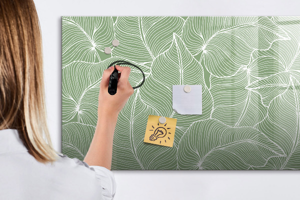 Dry erase board magnetic Stylish photo pin board