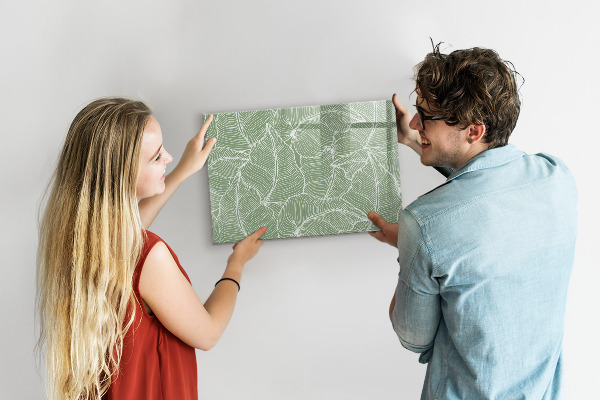 Dry erase board magnetic Stylish photo pin board