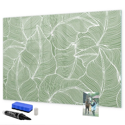 Dry erase board magnetic Stylish photo pin board