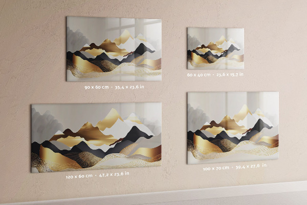 Dry erase board magnetic Modern board for photos and notes