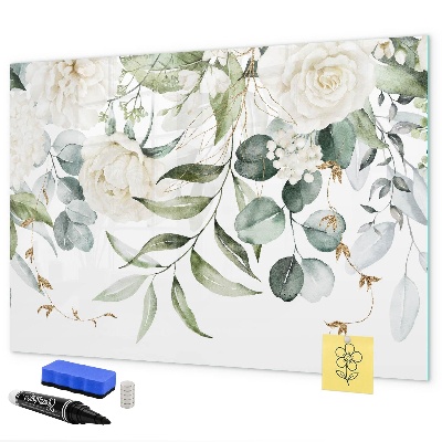 Magnetic dry erase board Creative photo pin board