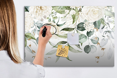 Magnetic dry erase board Creative photo pin board