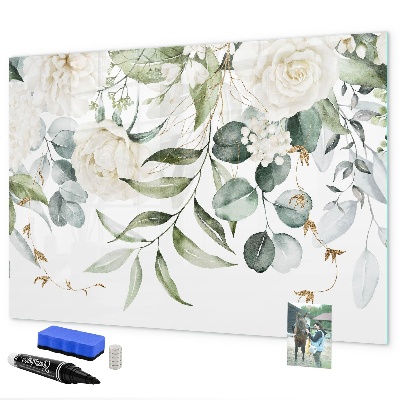 Magnetic dry erase board Creative photo pin board
