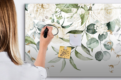 Magnetic dry erase board Creative photo pin board