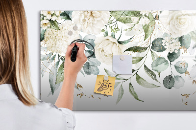 Magnetic dry erase board Creative photo pin board