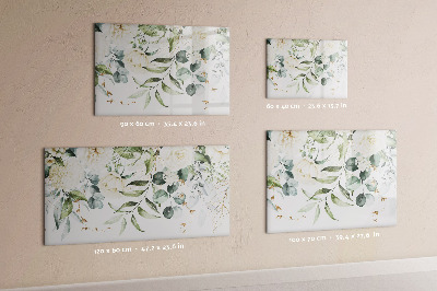 Magnetic dry erase board Creative photo pin board