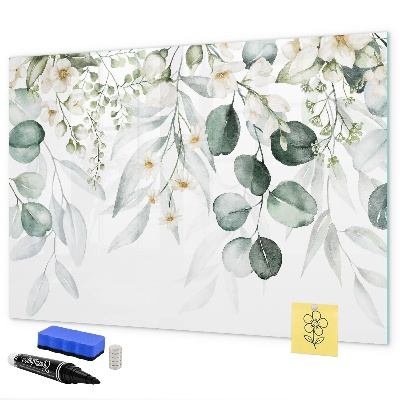 Dry erase board magnetic A stylish board for presenting memories