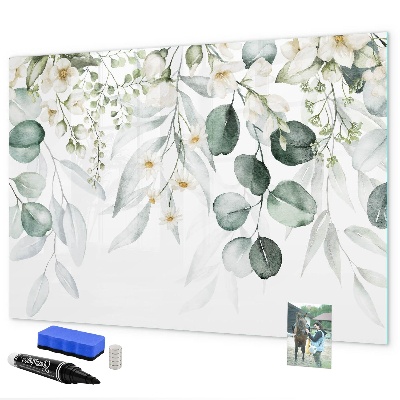 Dry erase board magnetic A stylish board for presenting memories
