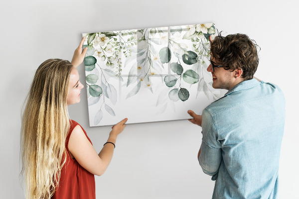 Dry erase board magnetic A stylish board for presenting memories
