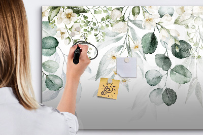 Dry erase board magnetic A stylish board for presenting memories