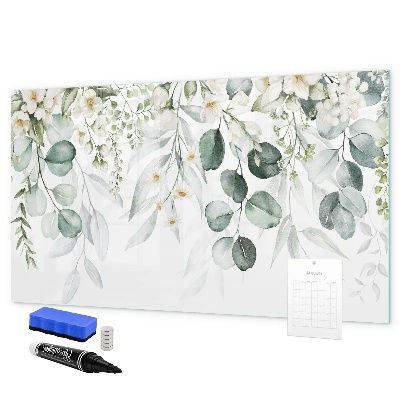 Dry erase board magnetic A stylish board for presenting memories