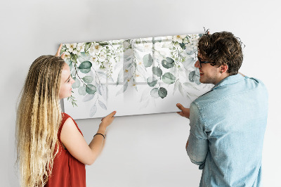 Dry erase board magnetic A stylish board for presenting memories