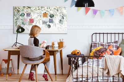 Dry erase board magnetic A stylish board for presenting memories
