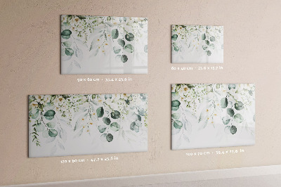 Dry erase board magnetic A stylish board for presenting memories
