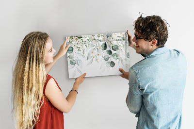 Dry erase board magnetic A stylish board for presenting memories