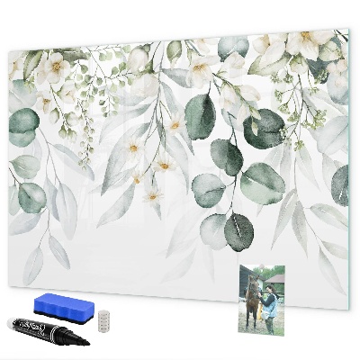 Dry erase board magnetic A stylish board for presenting memories