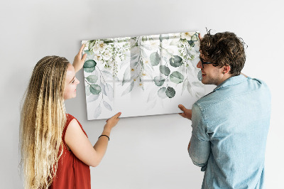 Dry erase board magnetic A stylish board for presenting memories