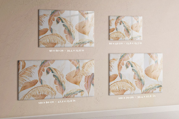 Magnetic dry erase board Stylish board for photos and notes