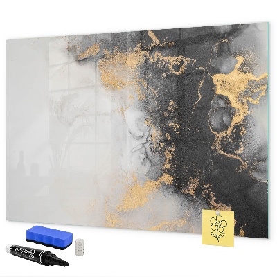 Dry erase board magnetic A stylish board for notes and photos