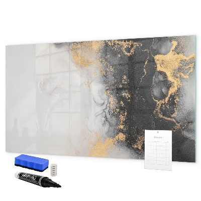 Dry erase board magnetic A stylish board for notes and photos