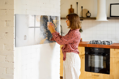 Dry erase board magnetic A stylish board for notes and photos