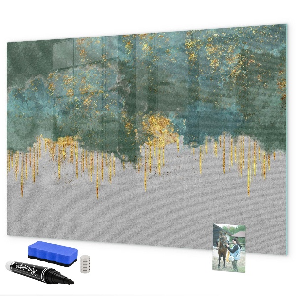 Magnetic dry erase board Creative photo display board