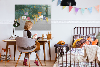 Magnetic dry erase board Creative photo display board
