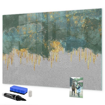 Magnetic dry erase board Creative photo display board
