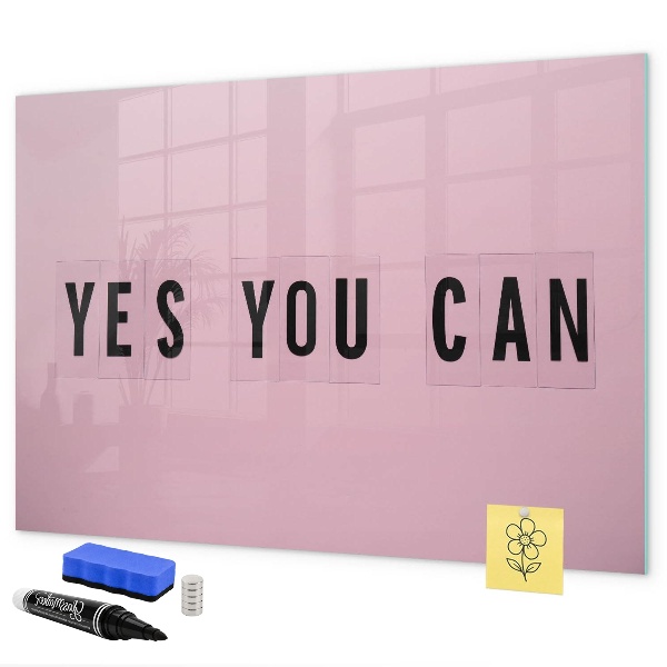 Magnetic dry erase board An inspiring space for self-expression