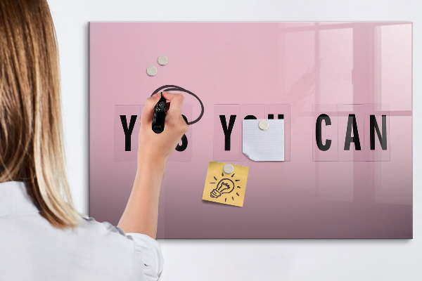 Magnetic dry erase board An inspiring space for self-expression