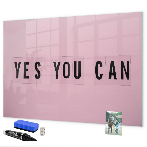 Magnetic dry erase board An inspiring space for self-expression